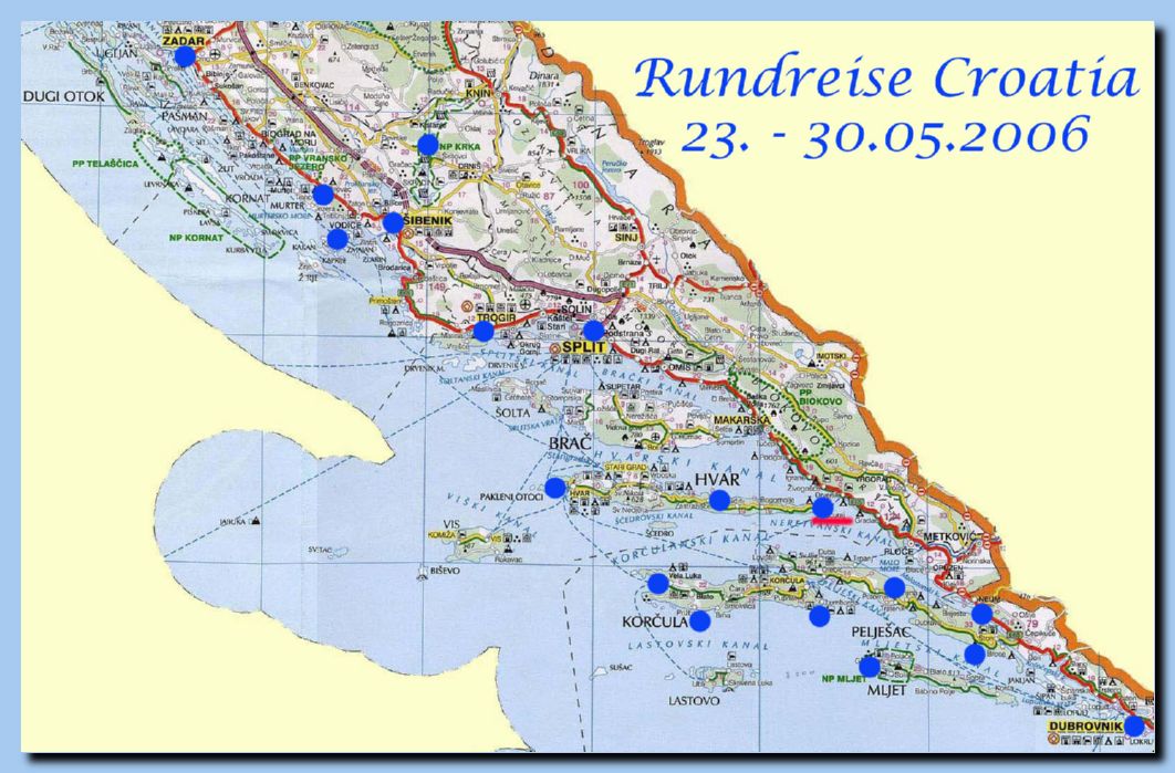 <b>Rundreise Croatia</b>